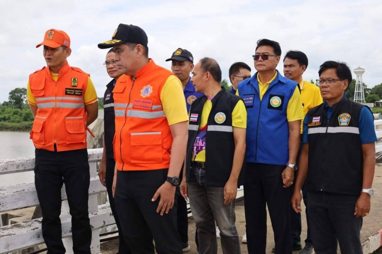 ศรีสะเกษเตรียมพร้อมรับมวลน้ำก้อนใหญ่ทะลักเข้าพื้นที่จากเขื่อนแตกที่มหาสารคาม