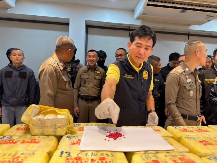 อยุธยายึดยาบ้าบิ๊กล็อต 3.1 ล้านเม็ดซุกโกดังพื้นที่อ.ท่าเรือ
