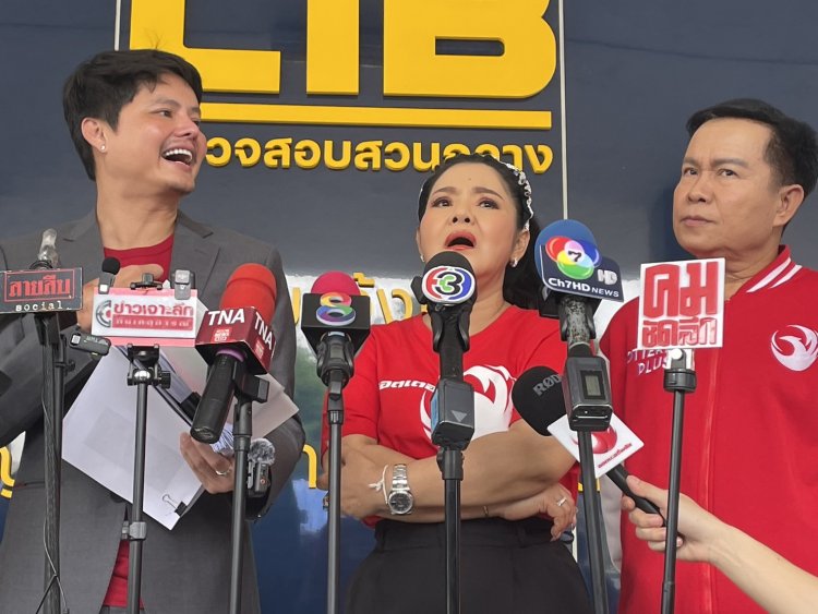 "นอท กองสลากพลัส"ควง ฮาย-มนต์สิทธิ์ ร้องทุกข์ต่อ “บิ๊กก้อง”ถูกแก๊งมิจฉาชีพนำชือเปิดเว็บพนัน