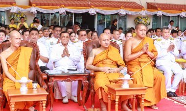 พิธีใหญ่ “สมเด็จชิน-ปลัดเก่ง” ร่วมเททองหล่อพระประธานอุโบสถวัดบางหลวงหัวป่า สาขาวัดระฆัง