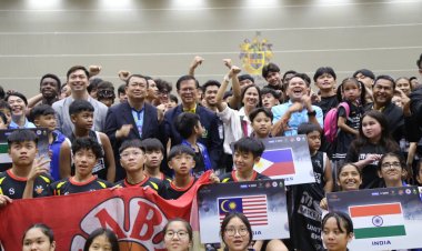 ระเบิดศึกบาสเกตบอลเยาวชนนานาชาติ 71 ทีม 12 ปท.  ประชันฝีมือยัดห่วง