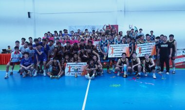 เทศบาลตำบลบางปูจัดแข่งขันบางเกตบอล รอบชิงชนะเลิศ รุ่นประชาชนทั่วไป