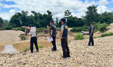 รวบนายทุนเวียงสา ใช้ช่องโหว่กฎหมาย ลักลอบขุดทรายแม่น้ำน่าน