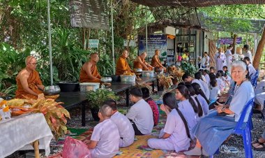 วันแม่แห่งชาติ!เยาวชนประจันตคามเข้าค่ายธรรมเฉลิมพระชนมพรรษาที่สวนป่ามัชฌิมาบวรสิริ