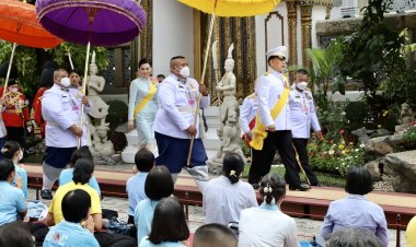 “ในหลวง-พระราชินี”เสด็จ ฯพระราชพิธีเฉลิมพระชนมพรรษาสมเด็จพระพันปีหลวง