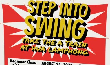 การรถไฟฯ เชิญชวนร่วมงาน “Step into Swing: Take the A Train at Hua Lamphong”