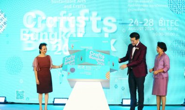 ยิ่งใหญ่แห่งปี "Crafts Bangkok 2024"กว่า 400 ร้านค้ารวมออกบูธคาดเงินสะพัดกว่า 150 ล้านบาท