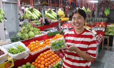 ผลไม้ ทะลักล้นแผงตลาดขอนแก่น เหตุถูกกว่า สดกว่าของไทย เริ่มกระทบเกษตรกรไทย