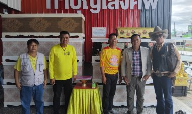 "กลุ่มพันธมิตร เสือ สิงห์ กระทิง ช้าง"มอบเงิน ร่วมทำบุญโลงศพแจก ผู้ยากไร้ฟรี