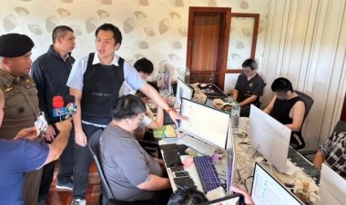 ทลายแก๊งคอลเซ็นเตอร์จีนเปิดบ้านหรูเป็นฐานบัญชาการหลอกชาติเดียวกัน