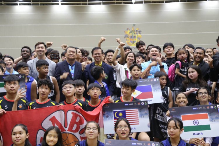 ระเบิดศึกบาสเกตบอลเยาวชนนานาชาติ 71 ทีม 12 ปท. ประชันฝีมือยัดห่วง