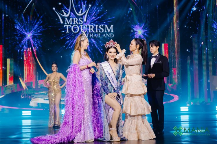 "เจ พาขวัญ เจียมจิโรจน์" คว้าตำแหน่ง Classic Mrs. Tourism Thailand 2024
