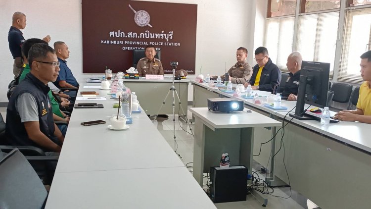 ตำรวจปราจีนบุรีเร่งล่าตัว "พ.ต.ท." ปืนโหดยิง สิบเอก ดับ