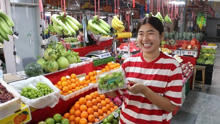 ผลไม้ ทะลักล้นแผงตลาดขอนแก่น เหตุถูกกว่า สดกว่าของไทย เริ่มกระทบเกษตรกรไทย