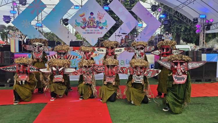 ตระกาลตาหน้าฝนเมืองเลย งานมหกรรมหน้ากาก สีสันวัฒนธรรม 3 ผี