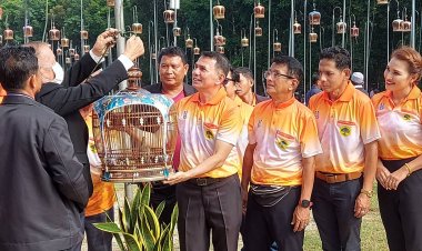 นราธิวาสจัดยิ่งใหญ่แข่งขันนกเขาชวาครั้งที่ 9 ชิงถ้วยพระราชทาน