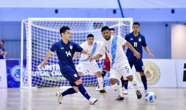 ฟุตซอลไทย ช็อก โดน กัวเตมาลา เด็ดหัว 6-4 "มูฮัมหมัด อุสมานมูซา" ยิงคนเดียว 4 ประตู