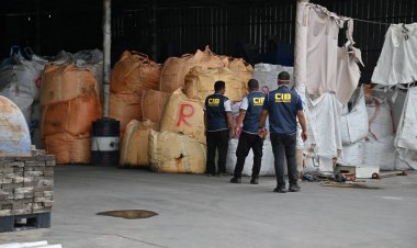 ตำรวจสอบสวนกลาง (CIB) ปูพรมค้นโกดังลักลอบเปิดโรงงานรีไซเคิลเถื่อน 4 จุด