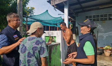 ตำรวจพิมายปูพรมตรวจค้น กวาดล้างยาเสพติด จับโจ๋ปัสสาวะทุกหมู่บ้าน