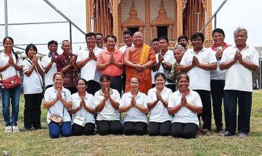 ชาวกุดพิมาน ร่วมยินดี สนอง หวังหยิบกลาง หลวงพ่อนุช แต่งตั้งเป็นไวยาวัจกร สานต่องานวัดบ้านไร่