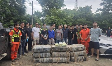 ตำรวจ ทล.ชัยภูมิสนธิกำลังทลายแก๊งขนยาไอซ์ล็อตใหญ่ยึดกว่า 600 กก.คุม 2 ผู้ต้อหา