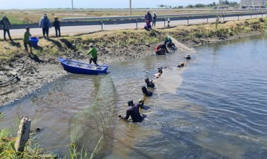 มากกว่า 1 เดือน...ซีพีเอฟ ร่วมมือกรมประมงเดินหน้าปราบปลาหมอคางดำในทุกพื้นที่ หลายแห่งปริมาณปลาเบาบางต่อเนื่อง