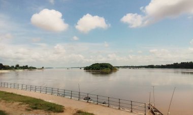 พ่อเมืองอำนาจเจริญแจ้งเตือนประชาชนรับมือน้ำในแม่น้ำโขงหนุนสูงท่วมฉับพลัน