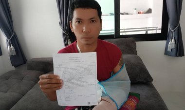 หนุ่มปราจีนฯร้องถูกกระบะเฉี่ยวชนล้มคว่ำเจ็บสาหัสคู่กรณีซิ่งรถหนี