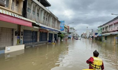 หนองคายระทม!ฝนตกหนัก แม่น้ำโขงล้นทะลักเข้าท่วมใจกลางเมืองย่านเศรษฐกิจแล้ว