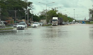 ท่าอากาศยานขอนแก่น แจ้งผู้โดยสารเผื่อเวลาเดินทางอย่างน้อย 2 ชม. หลังฝนตกน้ำท่วมขัง