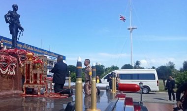 ศปป.5 กอ.รมน. ติดตามการขับเคลื่อนงานปกป้องอธิปไตยทางทะเลชายฝั่งอ่าวไทยตอนล่าง