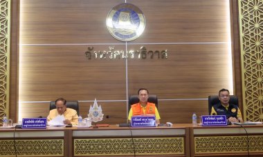 พ่อเมืองนราธิวาสยกระดับเตรียมความพร้อมรับมือน้ำท่วมฉับพลัน