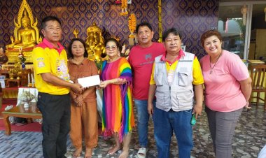 สมาคมกู้ภัยนครแม่สอด จัดพิธีนมัสการขอพรพระพิฆเณศวร  บวงสรวง "เทศกาลคเณศจตุรถี"