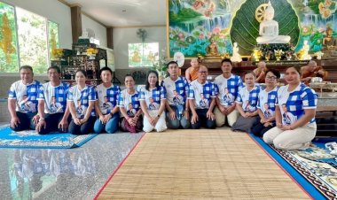 สส.เจ๊รวย พร้อมทีมงานบริจาค 6 หมื่นสมทบทุนบูรณเมรุวัดแสนสวัสทัศนารามอำนาจฯ