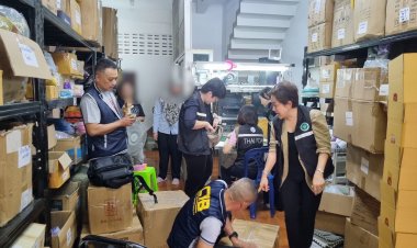 ทลายแหล่งจัดเก็บ-จำหน่ายยากันยุงไฟฟ้าเถื่อนจากจีนยึดของกลางเพียบ