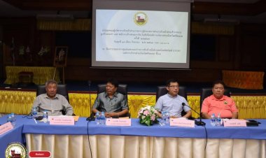 อบจ.ศรีสะเกษ ประชุมคณะผู้บริหารฯกำชับทุกภาคส่วนทำงานตอบสนองความต้องการขอปชช.มากยิ่ขึ้น