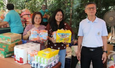 ชาวขอนแก่นระดมบริจาคสิ่งของส่งซับน้ำตาเหยื่อน้ำท่วมภาคเหนือ