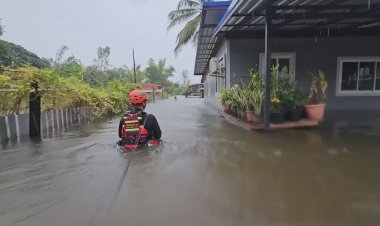 บ้านหนองลีหู อุดรธานีจมบาดาล อ่างห้วยหลวงพร่องน้ำทิ้งรับพายุ "ซูลิก"