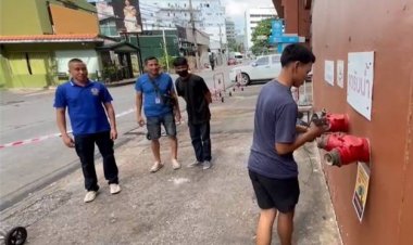 ตำรวจตามรวบแก๊งตระเวนลักฝาท่อดับเพลิงทองเหลือง ขายกก.ละ 300-400 บาท