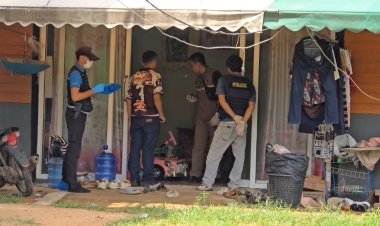 อดีตผัวโหดตามง้อเมียไม่สำเร็จฆ่ายกครัว 3 ศพ ก่อนยิงตัวตายตาม ทิ้งลูก 2 ขวบกำพร้า