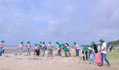 ซีพีเอฟ - จิตอาสาเครือซีพี  หน่วยงานภาครัฐ และชุมชน  ผนึกพลังเก็บขยะชายหาด  ร่วมปกป้องท้องทะเล