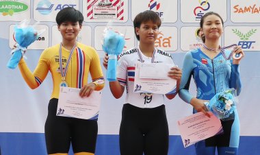 “เพชรพนม”พังสถิติประเทศไทยสองล้อลู่ “ควีนส์สิริกิติ์”สนามที่ 5“อภิสรา”สุดเจ๋งคว้าแชมป์ 2 รุ่น