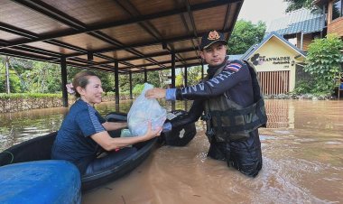 "เข้ม-ยูโร-เบน" ส่งความห่วงใยร่วมฝ่าวิกฤตอุทกภัย พร้อมชวนร่วมบริจาค กองทัพ 7 สี ช่วยชาวบ้าน