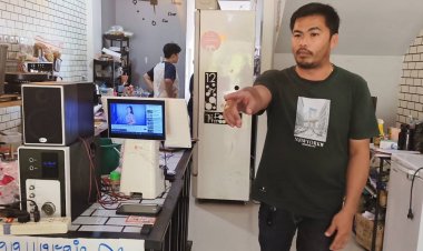 เจ้าของเมืองศรีสะเกษแจ้งจับสาวใหญ่เร่ขายหอยบังหน้า แอบฉกมือถือชาวบ้านชิ่งหนี