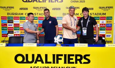 ทีมชาติไทย U20 ลุยศึก AFC U20 ASIAN CUP 2025 Qualifiers ที่บุรีรัมย์