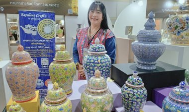 ของดีเมืองไทย “เครื่องเบญจรงค์ ดอนไก่ดี” สืบทอดทายาทขาย “งานศิลป์” ทั่วโลก