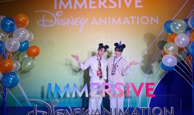 2 หนุ่มสุดฮอท เก่ง - น้ำปิง  ชวนแฟนคลับมาร่วมสัมผัสประสบการณ์สุดตื่นตะลึงใน Immersive Disney Animation