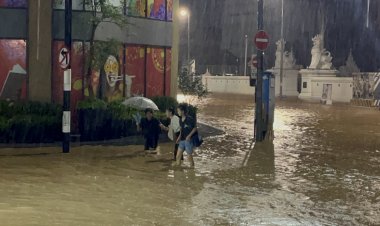 เชียงใหม่อ่วมหนัก!แม่น้ำปิงทะลักท่วมย่านไนท์บาซาร์-ตลาดสันป่าข่อย