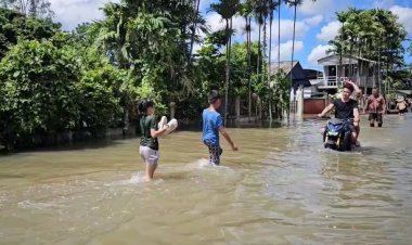 ชาวบ้านสารภีเชียงใหมจมน้ำทั้งหมู่บ้าน 5วันแล้วเดือดร้อนหนัก