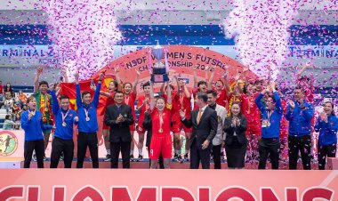 ฟุตซอลหญิงไทย ไล่เจ๊า เวียดนาม 2-2  เก็บ 10 แต้มคว้าแชมป์ ส่วนไทย จบที่ 3 ศึก NSDF 2024